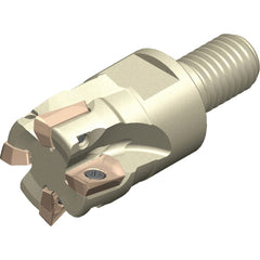 Sumitomo - Indexable Square-Shoulder End Mills; Cutting Diameter (mm): 22.00 ; Shank Type: Modular Connection ; Modular Connection Size: M10 ; Overall Length/Projection (mm): 49.00 ; Lead Angle: 90 ; Series: WEZ - Exact Industrial Supply