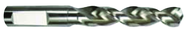 7.5mm Dia. - Cobalt Parabolic Jobber Drill-130° Point-Coolant-Bright - Caliber Tooling