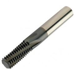 R217.15-120200AC26M 1620 12mm 5 FL Solid Carbide Thread Mill w/Cylindrical Shank - Caliber Tooling