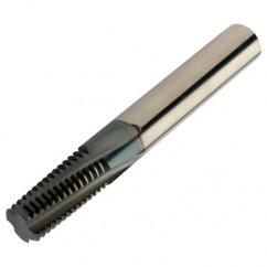 R217.14-120150AC22N 1630 12mm 4 FL Solid Carbide Thread Mill w/Cylindrical Shank - Caliber Tooling