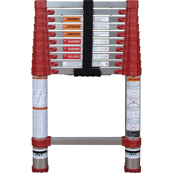 Xtend+Climb - Extension Ladders Type: Telescoping Ladder Height (Feet): 10.50 - Caliber Tooling