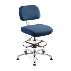 Bevco - 21-1/2 to 31-1/2" High ESD Swivel Chair - Caliber Tooling