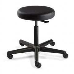 Bevco - Swivel & Adjustable Stools Type: Adjustable Backless Stool Base Type: Nylon - Caliber Tooling