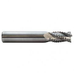 1/8 TuffCut GP 4 Fl Std. Lgth. Chipbreaker TiN Coated Center Cutting End Mill - Caliber Tooling