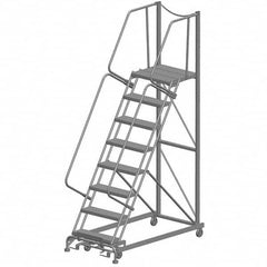 Ballymore - Rolling & Wall Mounted Ladders & Platforms Type: Rolling Warehouse Ladder Style: Rolling Safety Ladder - Caliber Tooling