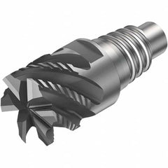 Sandvik Coromant - Square End Mill Heads Mill Diameter (Inch): 3/4 Mill Diameter (Decimal Inch): 0.7500 - Caliber Tooling