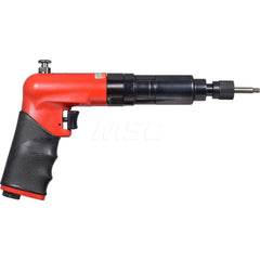 Air Screwdrivers; Handle Type: Pistol Grip; Torque (In/Lb): 5.00 to 60.00; Bit Holder Size (Inch): 1/4; Inlet Size (NPT): 1/4; Clutch Type: Torque Control; Speed (RPM): 500; Air Consumption CFM: 20.00