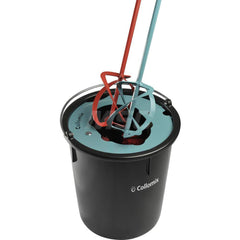 Buckets & Pails; Capacity: 7.00 gal; Bucket Material: Plastic; Style: Pail; Shape: Round; Color: Black; Overall Height (Decimal Inch): 15.0000; Overall Height (Inch): 15; Handle Included: Yes