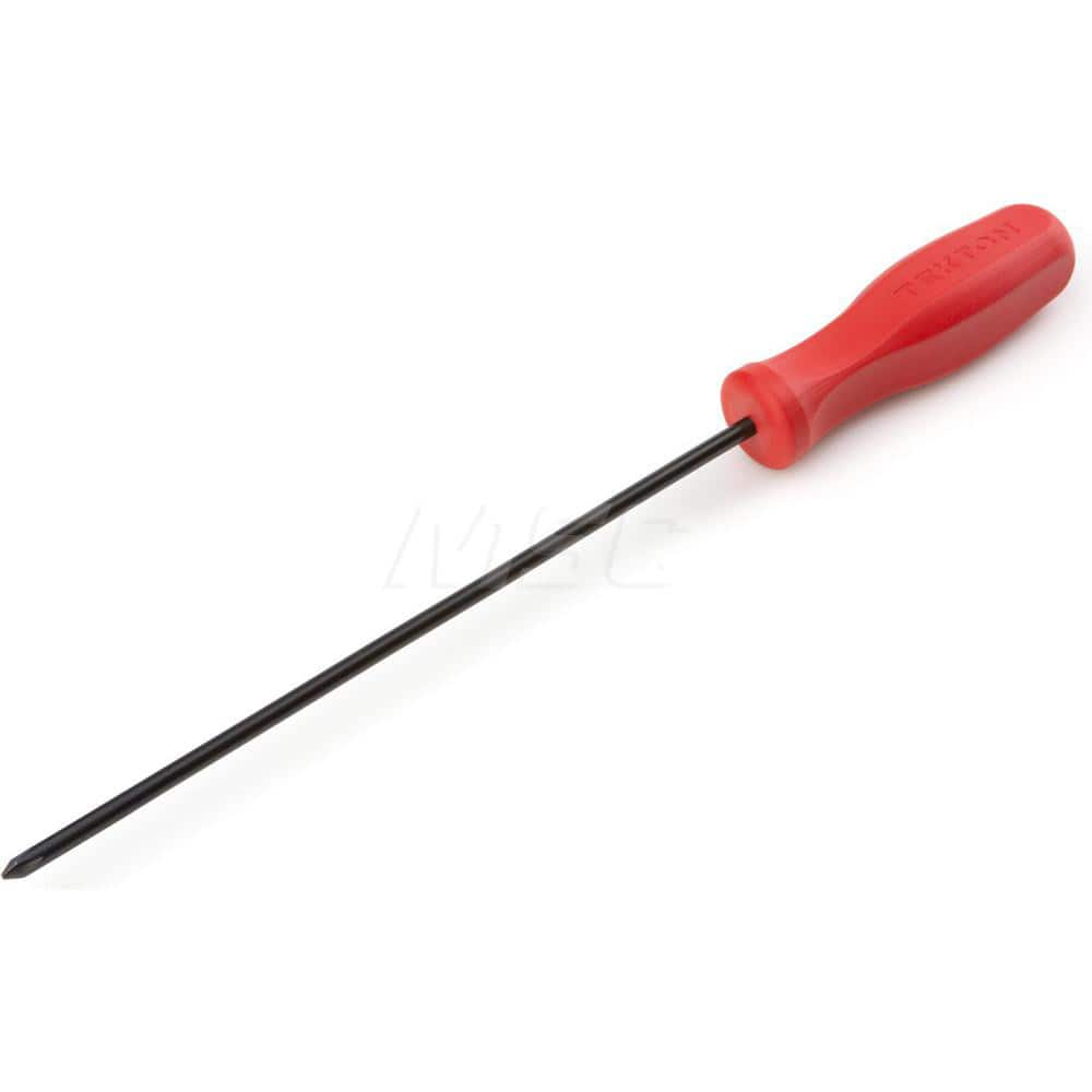 Long #1 Phillips Hard-Handle Screwdriver (Black Oxide Blade)