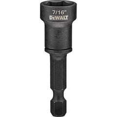 DeWALT - Power & Impact Screwdriver Bits & Holders Bit Type: Magnetic Nut Driver Hex Size (Inch): 7/16 - Caliber Tooling