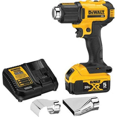 DeWALT - Heat Guns & Blowers Type: Heat Gun Heat Setting (Deg F): 550-990 - Caliber Tooling