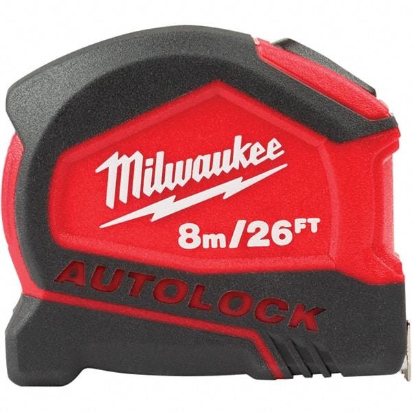 Milwaukee Tool - Tape Measures Length (Feet): 26.00 Width (mm): 27.00 - Caliber Tooling