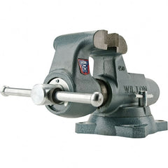 Wilton - Bench Vises Jaw Width (Inch): 4 Jaw Opening Capacity (Inch): 6-1/2 - Caliber Tooling