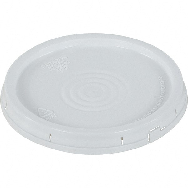 Vestil - Tote & Storage Container Lids For Use With: 3-1/2, 5 & 6 Gallon Pails Width (Decimal Inch): 12.500 - Caliber Tooling