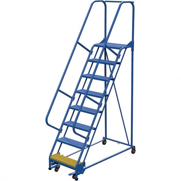 Vestil - 110" High 350 Lb Capacity 8 Step Ladder - Caliber Tooling