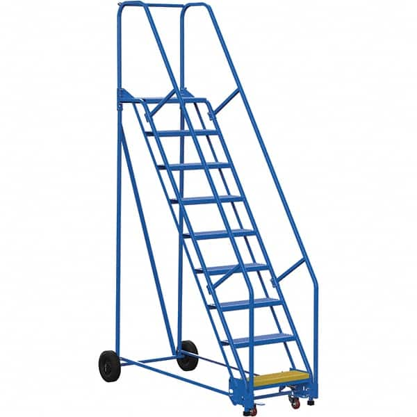 Vestil - 120" High 350 Lb Capacity 9 Step Ladder - Caliber Tooling