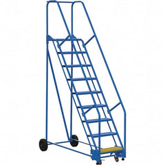 Vestil - 120" High 350 Lb Capacity 9 Step Ladder - Caliber Tooling