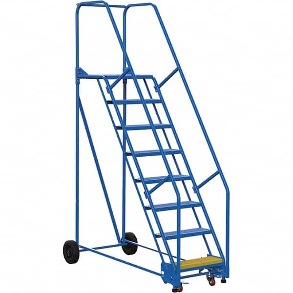 Vestil - 110" High 350 Lb Capacity 8 Step Ladder - Caliber Tooling