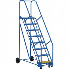 Vestil - 110" High 350 Lb Capacity 8 Step Ladder - Caliber Tooling