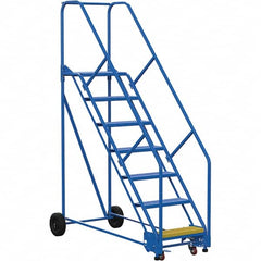 Vestil - 100" High 350 Lb Capacity 7 Step Ladder - Caliber Tooling