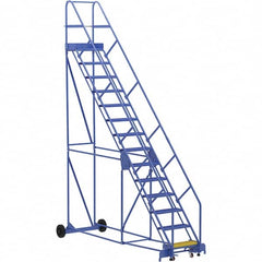 Vestil - 176" High 350 Lb Capacity 14 Step Ladder - Caliber Tooling