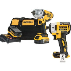 DeWALT - Cordless Impact Wrenches & Ratchets Voltage: 20.0 Drive Size (Inch): 1/2 - Caliber Tooling