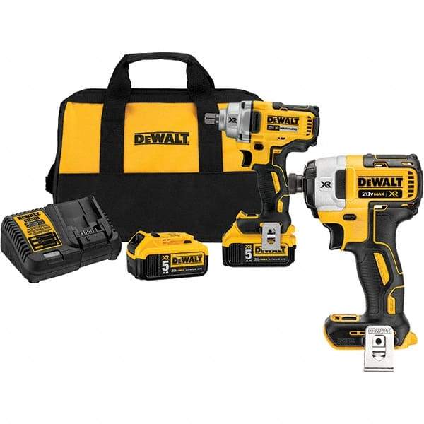 DeWALT - Cordless Impact Wrenches & Ratchets Voltage: 20.0 Drive Size (Inch): 1/2 - Caliber Tooling