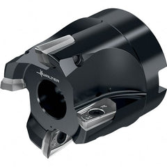 Walter - 50mm Cut Diam, 22mm Arbor Hole Diam, Indexable Square-Shoulder Face Mill - Caliber Tooling