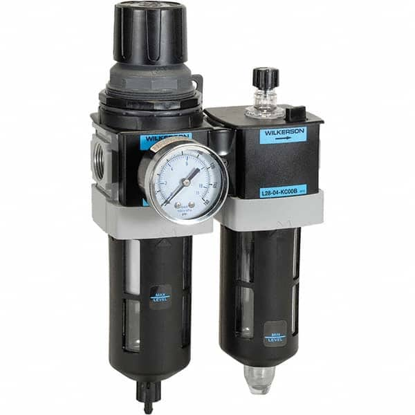 Wilkerson - Filter, Regulator & Lubricator (FRL) Units Configuration: 2 Pc. Filter/Regulator-Lubricator Body Type: Standard - Caliber Tooling