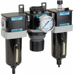 Wilkerson - Filter, Regulator & Lubricator (FRL) Units Configuration: 3 Pc. Filter-Regulator-Lubricator Body Type: Standard - Caliber Tooling