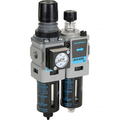 Wilkerson - Filter, Regulator & Lubricator (FRL) Units Configuration: 2 Pc. Filter/Regulator-Lubricator Body Type: Miniature - Caliber Tooling