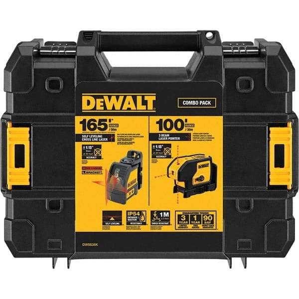 DeWALT - Laser Levels Level Type: Spot Laser Maximum Measuring Range (Feet): 100 - Caliber Tooling