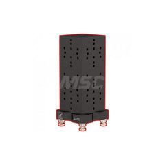 CNC Quick-Change Clamping Modules; Actuation Type: Manual; Mounting Hole Location: Bottom; Repeatability: 0.0003; Overall Length: 125.70; Mounting Hole Size: M8; 0.3159 in; Width/Diameter (mm): 126; Length (Inch): 125.70; Length (Decimal Inch): 125.70; Ov