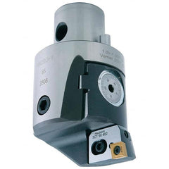 Techniks - Size A68, 3.15" Min Diam, Right Hand Modular Boring Cutting Unit Head - Caliber Tooling