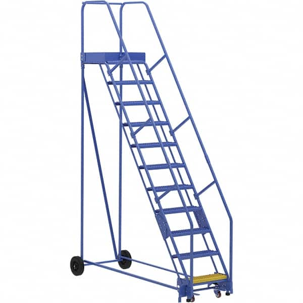 Vestil - 140" High 350 Lb Capacity 11 Step Ladder - Caliber Tooling