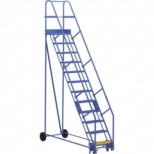 Vestil - 156" High 350 Lb Capacity 12 Step Ladder - Caliber Tooling