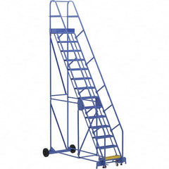 Vestil - 176" High 350 Lb Capacity 14 Step Ladder - Exact Industrial Supply