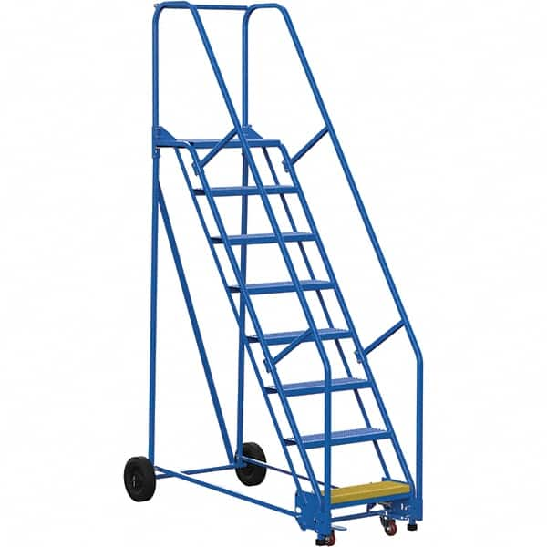 Vestil - 110" High 350 Lb Capacity 8 Step Ladder - Caliber Tooling