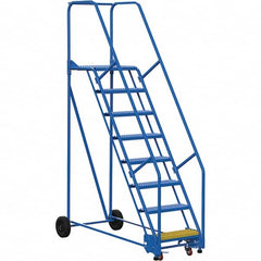 Vestil - 110" High 350 Lb Capacity 8 Step Ladder - Caliber Tooling