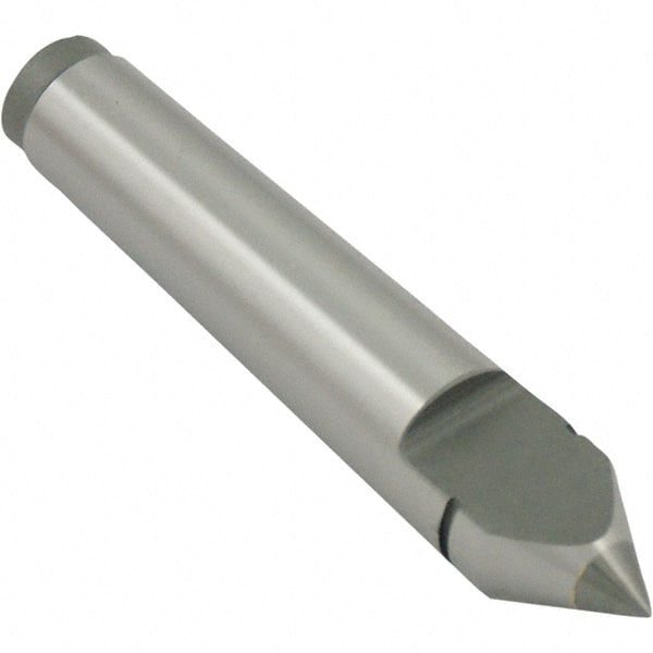 Dead Centers; Center Type: Half Center; Shank Type: Morse Taper; Shank Taper Size: MT1; Point Style: Center Point; Carbide-Tipped: Yes; Head Diameter (Inch): 0.48 in; Tip Diameter: 0.28 in; Overall Length: 80 mm; Tip Diameter (Inch): 0.28 in; Overall Leng