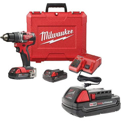 Milwaukee Tool - Cordless Drills Battery Voltage: 18 Battery Chemistry: Lithium-Ion - Caliber Tooling