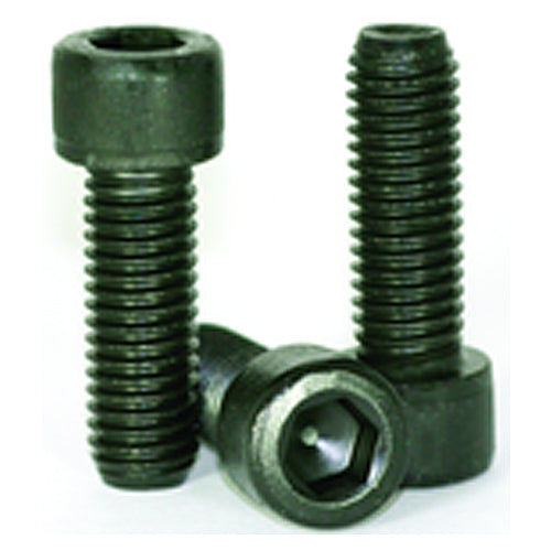 #6-32 × 7/8″ - Black Finish Heat Treated Alloy Steel - Cap Screws - Socket Head - Caliber Tooling