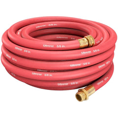 Gilmour - Water & Garden Hose; Type: Commercial Hose ; Length (Feet): 25.000 ; Thread Size: 5/8 ; Hose Diameter (Inch): 0.63 ; Material: Rubber ; Working Pressure (psi): 400.000 - Exact Industrial Supply