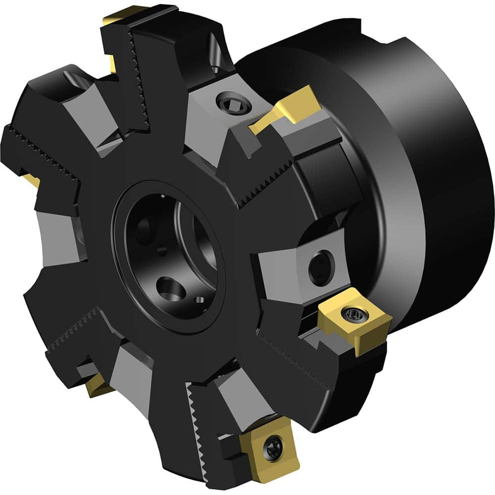 Sandvik Coromant - Indexable Slotting Cutters; Connection Type: Arbor Hole ; Maximum Depth of Cut (Decimal Inch): 0.2990 ; Cutter Diameter (mm): 80.00 ; Hole Diameter (Inch): 1.00 ; Number of Teeth: 6 ; Toolholder Style: R331.52 - Exact Industrial Supply