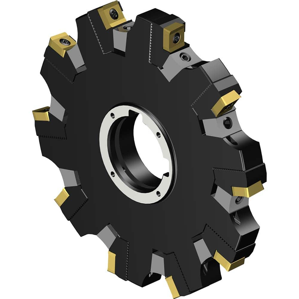 Sandvik Coromant - Indexable Slotting Cutters; Connection Type: Arbor Hole ; Maximum Depth of Cut (Decimal Inch): 0.4170 ; Cutter Diameter (mm): 152.00 ; Hole Diameter (mm): 38.1000 ; Number of Teeth: 10 ; Toolholder Style: L331.52 - Exact Industrial Supply