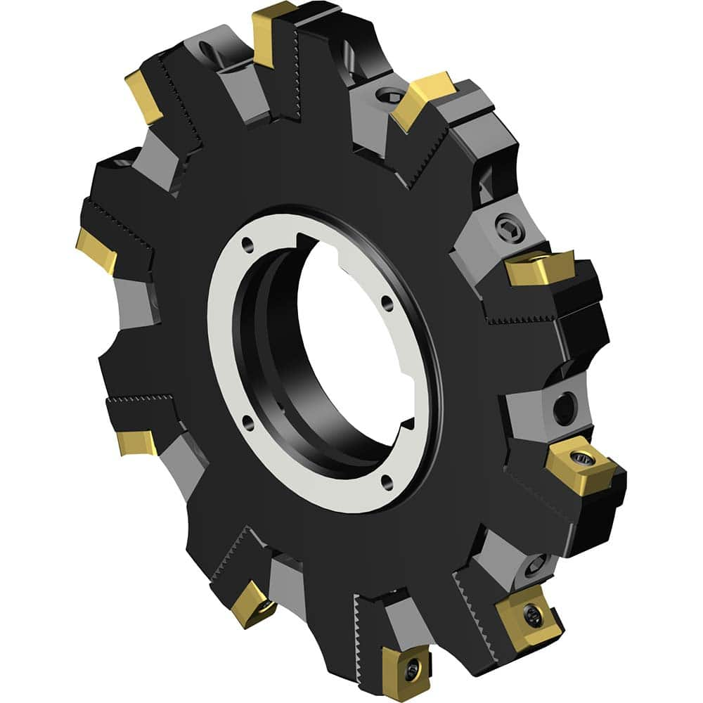 Sandvik Coromant - Indexable Slotting Cutters; Connection Type: Arbor Hole ; Maximum Depth of Cut (mm): 7.60 ; Cutter Diameter (mm): 125.00 ; Hole Diameter (mm): 40.0000 ; Number of Teeth: 10 ; Toolholder Style: R331.52 - Exact Industrial Supply