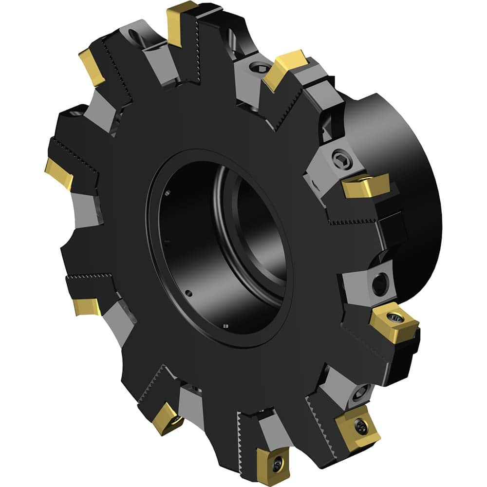 Sandvik Coromant - Indexable Slotting Cutters; Connection Type: Arbor Hole ; Maximum Depth of Cut (mm): 7.60 ; Cutter Diameter (mm): 125.00 ; Hole Diameter (mm): 32.0000 ; Number of Teeth: 10 ; Toolholder Style: R331.52 - Exact Industrial Supply