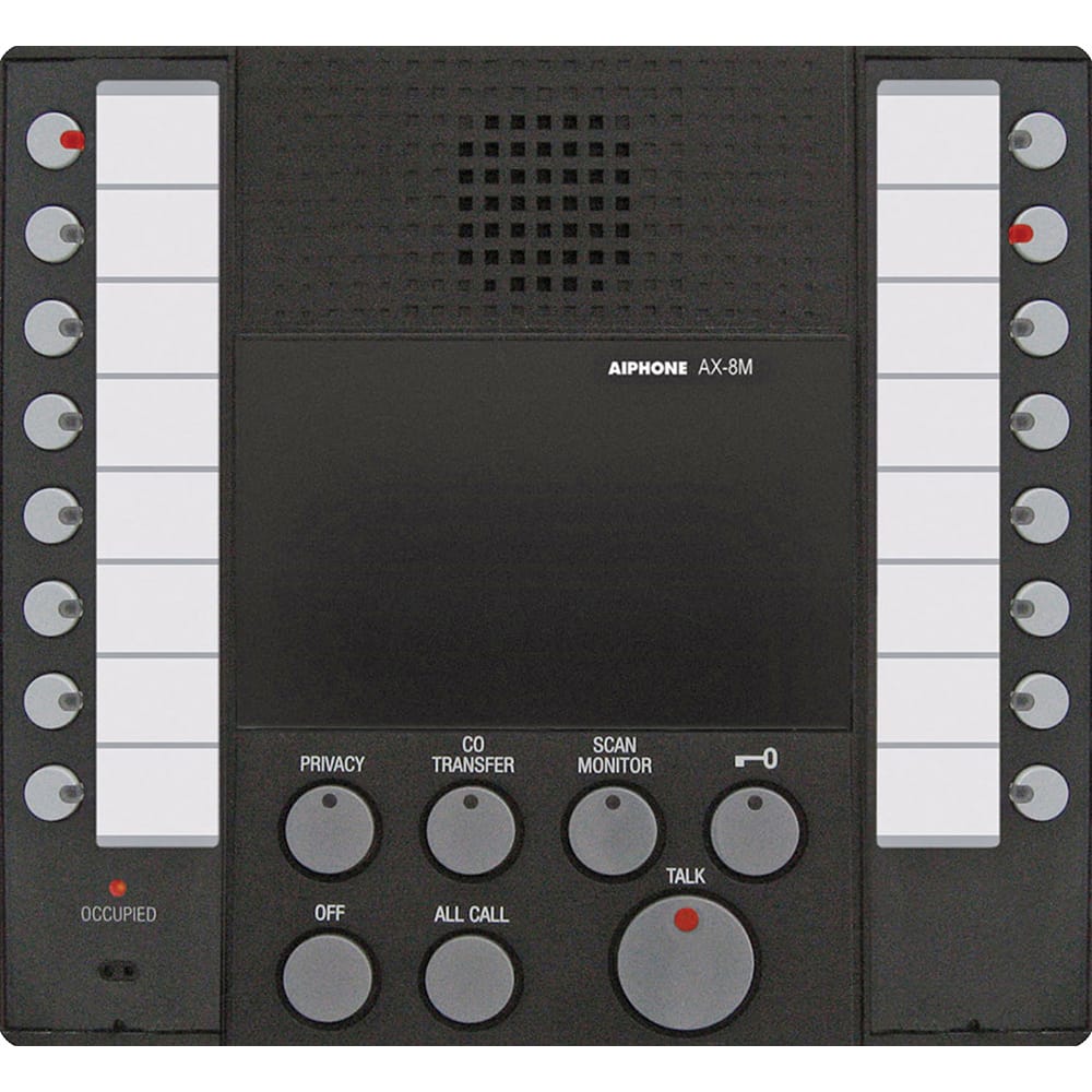 Aiphone - Intercoms & Call Boxes; Intercom Type: Audio Master Station ; Connection Type: Corded ; Number of Channels: 1 ; Number of Stations: 1 ; Height (Decimal Inch): 3.000000 ; Width (Decimal Inch): 7.5000 - Exact Industrial Supply