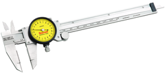 #120M-150 - 0 - 150mm Measuring Range (0.02mm Grad.) - Dial Caliper with Certification - Caliber Tooling