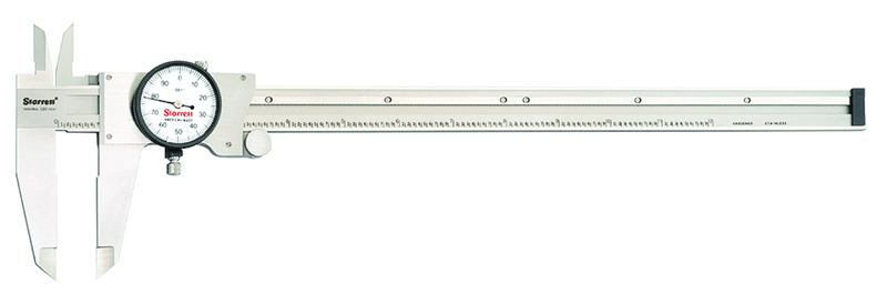 #120-12 - 0 - 12'' Measuring Range (.001 Grad.) - Dial Caliper - Caliber Tooling